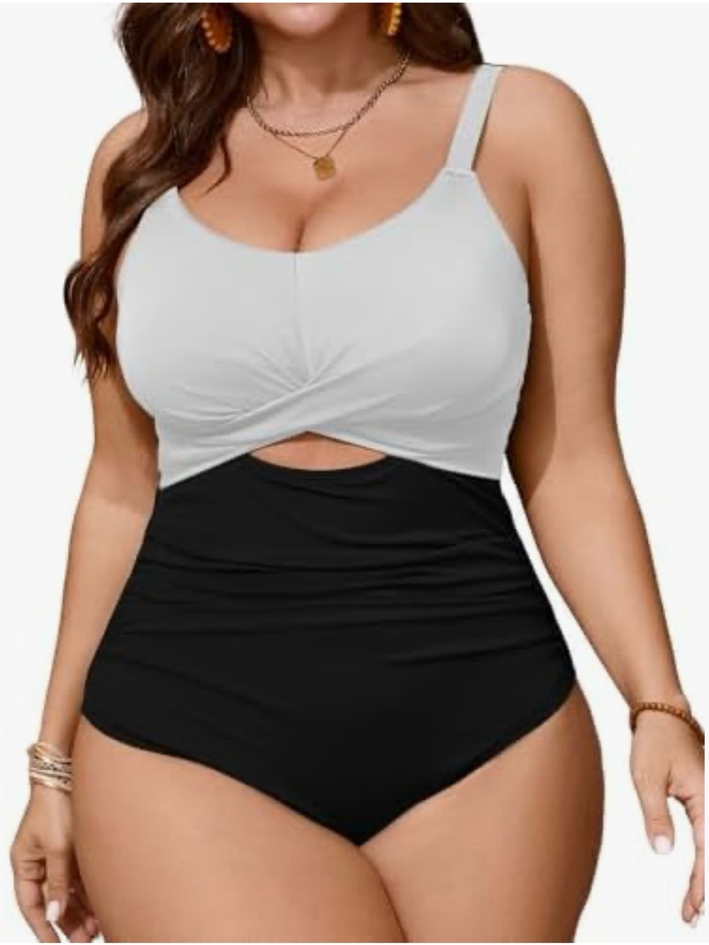 CICIDUDU Women's Plus Size One Piece Swimsuit Bathing size 2XL
